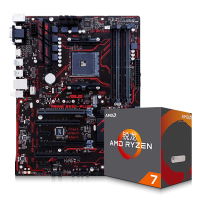 1日0点:ASUS 华硕 PRIME B350-Plus 主板+ Ryzen7 1700 盒装处理器
