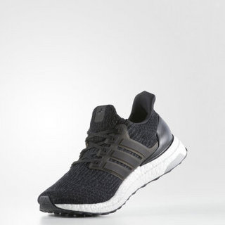 adidas 阿迪达斯 UltraBOOST 3.0 男子跑步鞋 1号黑色/1号黑色/深褐灰 42.5