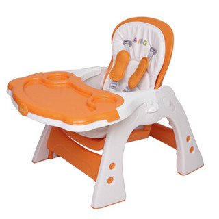 Aing 爱音 C011 多功能儿童餐椅 果橙色