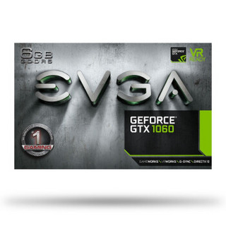 EVGA GTX1060 6G REF ACX 2.0 显卡 