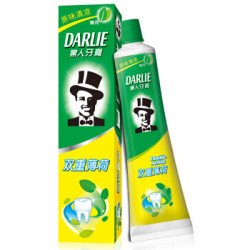 黑人(DARLIE)双重薄荷 牙膏 175g *3件