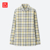 UNIQLO 优衣库 女装 法兰绒格子衬衫(长袖) 402681 79元