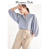 秋冬折扣 Massimo Dutti 女装 系结和打褶设计长裤 05012533710 190元