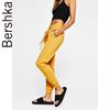 Bershka 女士 2017秋冬新款黄色休闲运动慢跑长裤 05251498305 59元