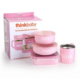 thinkbaby 辛克宝贝 不锈钢儿童餐具套装