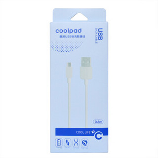 Coolpad 酷派 原装Micro USB 电源线 1A