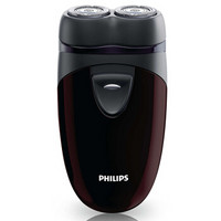 飞利浦(Philips) PQ206电动剃须刀 双刀头 干电池款 刀头水洗 小巧便携刮胡刀