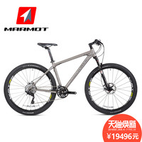 土拨鼠 Marmot XCH ELITE TI 钛合金山地车 22速 钛灰色