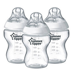 Tommee Tippee 汤美天地防胀气奶瓶 9盎司 3个装