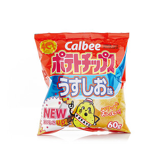 Calbee 卡乐比 淡盐味薯片 60克