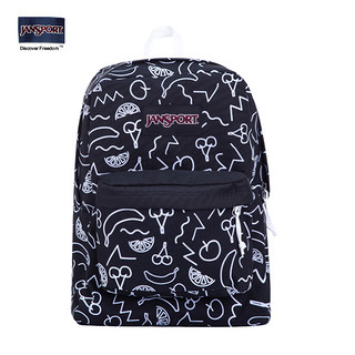 JANSPORT 杰斯伯 SuperBreak 花色叛逆双肩背包 TWK8