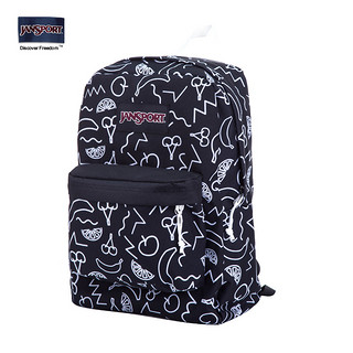 JANSPORT 杰斯伯 SuperBreak 花色叛逆双肩背包 TWK8