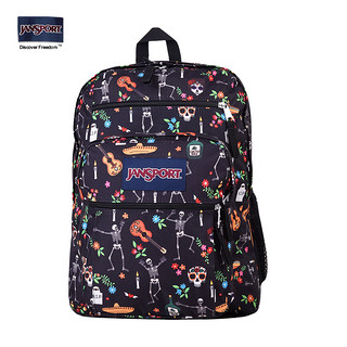 JANSPORT 杰斯伯 Big Student 大容量侧面网兜双肩背包 TDN7 302