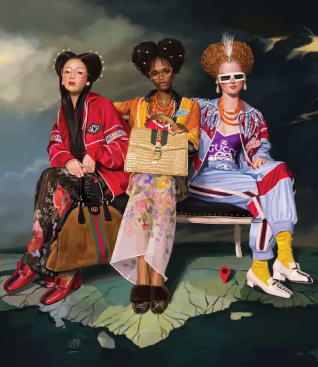 Gucci和Balenciaga告诉你 2018流行的是这类包包