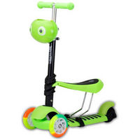 munchkin 麦肯齐 H1001-3 三合一儿童滑板车 绿色