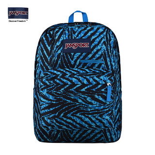 JANSPORT 杰斯伯 DigiBreak 数码科技 拼接撞色双肩背包 T50F