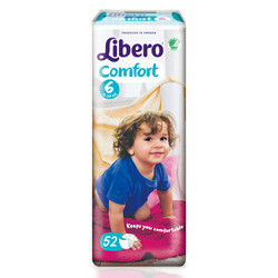 Libero 丽贝乐 婴儿纸尿裤 XL52片 *2件