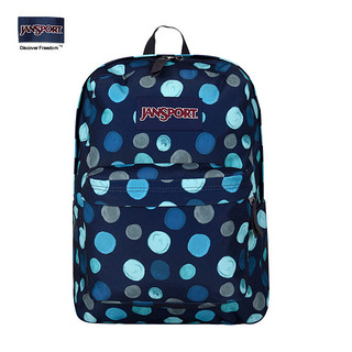 JANSPORT 杰斯伯 SuperBreak 花色叛逆 学院风双肩背包 T501  0X1