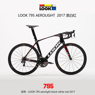 LOOK 795 AEROLIGHT 公路自行车 黑白红