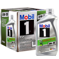 Mobil 美孚 1号 ESP 0W-30 C3 全合成机油 1Qt *9件