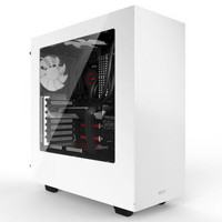 NZXT. 恩杰 S340 中塔式侧透机箱 白色