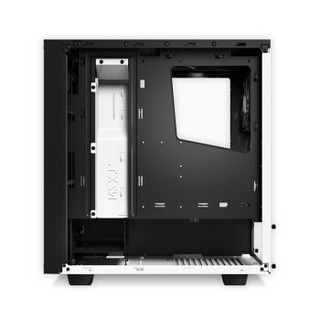 NZXT. 恩杰 S340 中塔式侧透机箱 白色