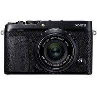 历史低价:FUJIFILM 富士 X-E3（23mm f/2）APS-C画幅无反相机套机 黑
