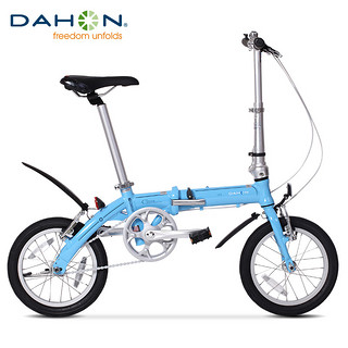 DAHON 大行 BYA412 折叠自行车 土豪金