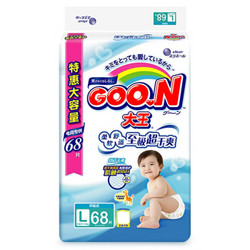 GOO.N 大王 维E系列 婴儿纸尿裤 L 68片+凑单品