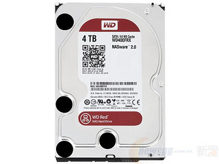 WD 西部数据 WD40EFRX 4T 台式机硬盘 NAS专用 红盘 4TB