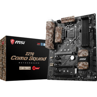 MSI 微星 Z270 CAMO SQUAD 主板