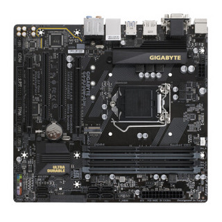 GIGABYTE 技嘉 B250M-D3H主板+Intel 英特尔 酷睿四核 i5-7500 盒装 