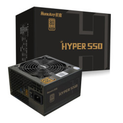 Huntkey 航嘉 HYPER550 电源（550W 、80PLUS铜牌） 