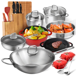 ZWILLING 双立人 66430-010-922 金鸡报晓全功能21件套