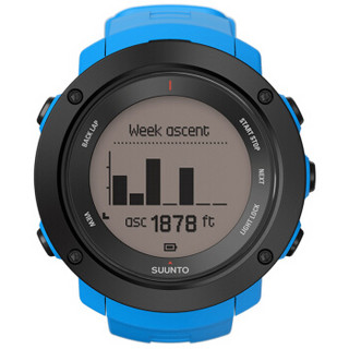 SUUNTO 颂拓 手表AMBIT3 VERTICAL 拓野3V 系列运动男表  蓝色