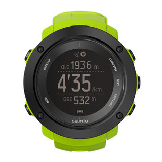 颂拓（SUUNTO）手表AMBIT3 VERTICAL拓野3V系列运动表绿色SS021971000