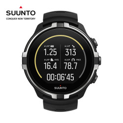 SUUNTO 颂拓 Spartan Sport 斯巴达极速系列 Baro 户外心率表 黑色