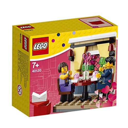 应景一下:LEGO 乐高 40120情人节晚餐小套装晒单