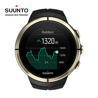 SUUNTO 颂拓 Spartan Ultra 斯巴达极限系列 户外运动心率表 金色 钛合金款