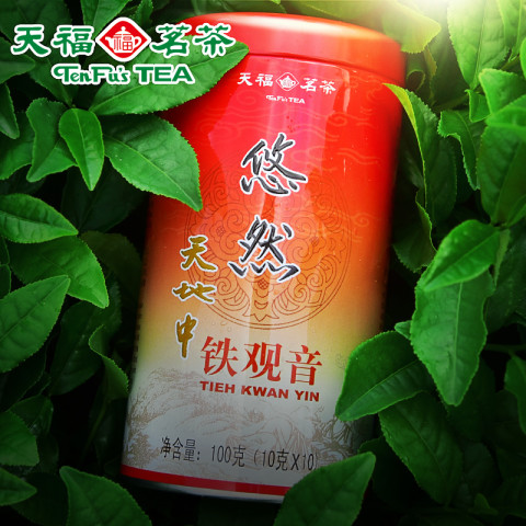 天福茗茶铁观音100g罐装单罐特级