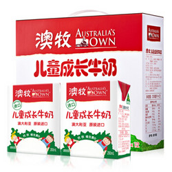 Australia’s Own 澳牧 儿童成长牛奶 200ml 12盒 礼盒装 *2件