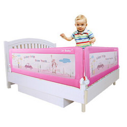 CHBABY儿童床护栏安全防护围栏婴儿防护栏床围栏A209A 1.8米 粉色