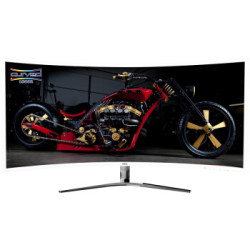 HKC 惠科 C340 34英寸 VA显示器(3440×1440、100Hz、FreeSync)
