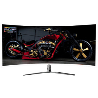HKC 惠科 C340 34英寸 VA曲面显示器(3440×1440、FreeSync、100Hz)