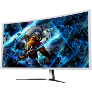 HKC 惠科 C340 34英寸 VA曲面显示器(3440×1440、FreeSync、100Hz)