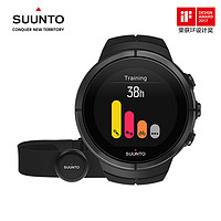 SUUNTO 颂拓 Spartan Ultra 斯巴达极限系列 户外运动心率表 灰色 钛心率套装