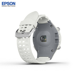 EPSON 爱普生 RUNSENSE 850 光电心率智能运动腕表 白色