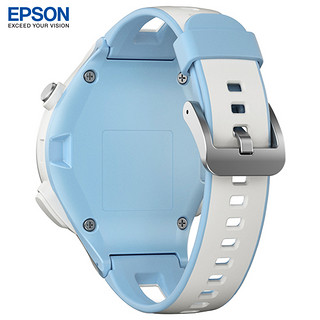 EPSON 爱普生 RUNSENSE 720 GPS智能运动腕表 白色/冰面蓝