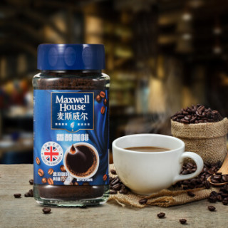 商品maxwell house 麦斯威尔 醇品 速溶纯黑咖啡 100g
