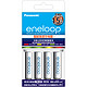 有券的上：eneloop 爱乐普 充电电池7号4节 KJ55HCC04C 含55快速充电器 白色+凑单品